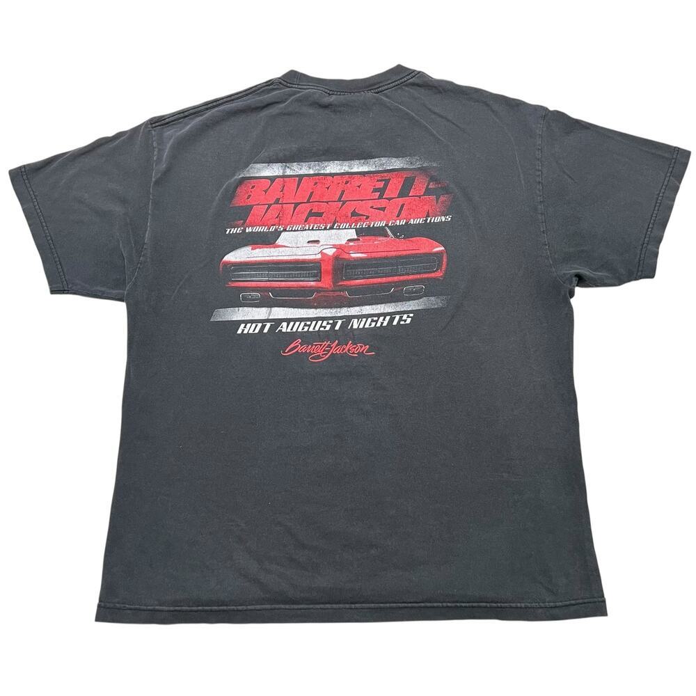 Vintage 90s Barrett Jackson Hot August Nights Memorabilia T-Shirt Tee - size XL
